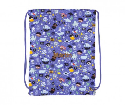Mochila Saco Pirates Personalizable
