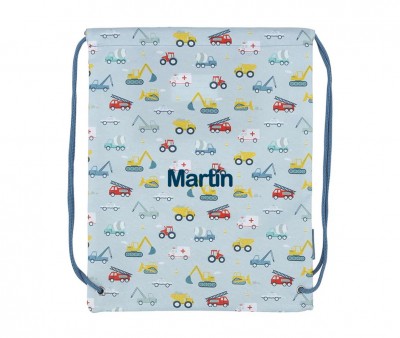 Mochila Saco Vehicles Personalizable
