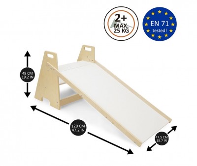 Tobogn con Escalera 2 en 1 Natural