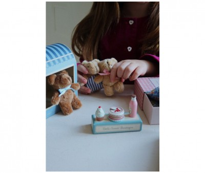 Oso Peluche en Miniatura Tiny Teddy Elise Beige