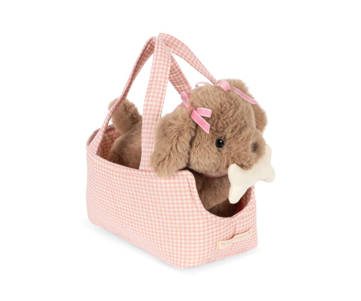 Peluche Maude Puppy Pink Check
