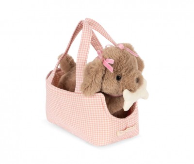 Peluche Maude Puppy Pink Check