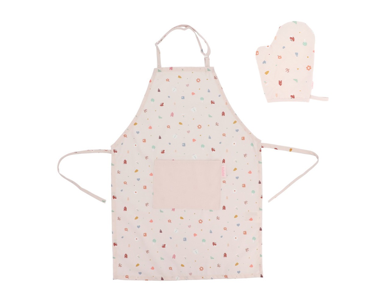 Set Delantal Geometric Nature Personalizable