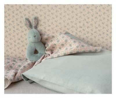 Set Regalo Neonato Sonaglio Rabbit Mint