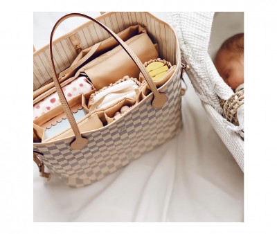 Tasche Organizer Classic M Beige