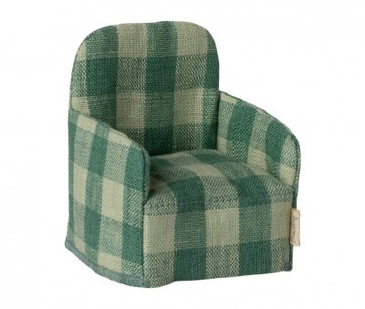 Poltrona Maileg Pieghevole Green Check