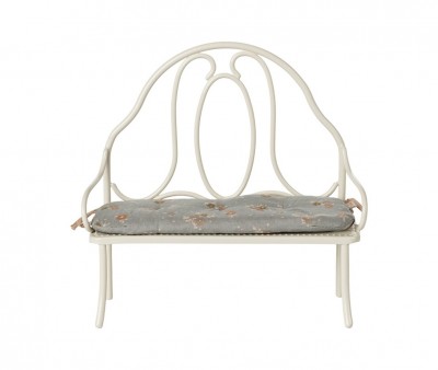Panchina Mini Maileg Metallo Off White
