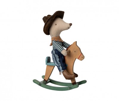 Topino Cowboy Little Brother con Cavallino a Dondolo