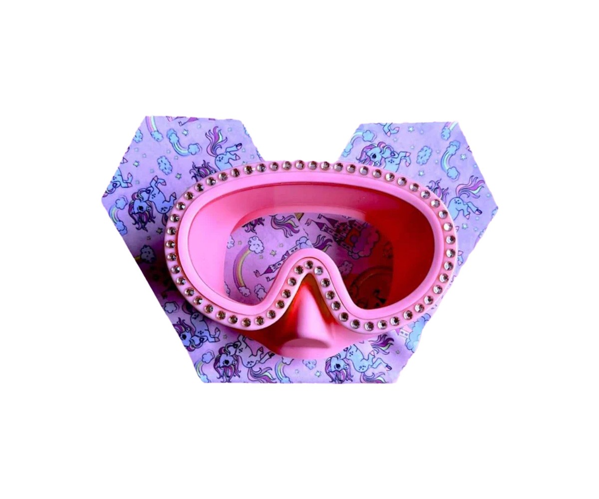 Mscara de Buceo Diamantes Unicornios (3 - 10 aos)