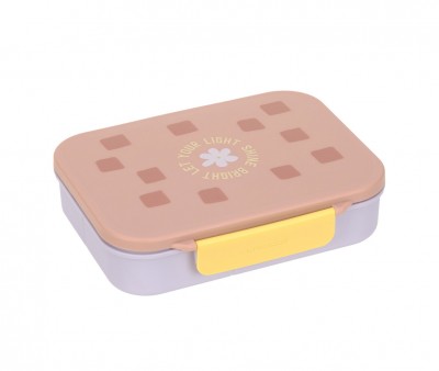 Bote  Lunch  Compartiments Bento Pattern Party Rose/Lilac