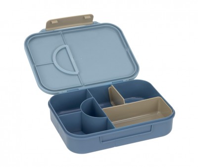 Bote  Lunch  Compartiments Bento Pattern Party Blue/Green