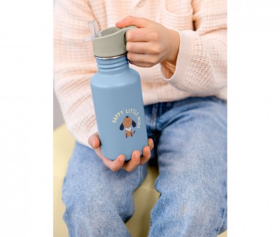 Gourde en Acier Inoxydable Pattern Party Blue/Green 500 ml