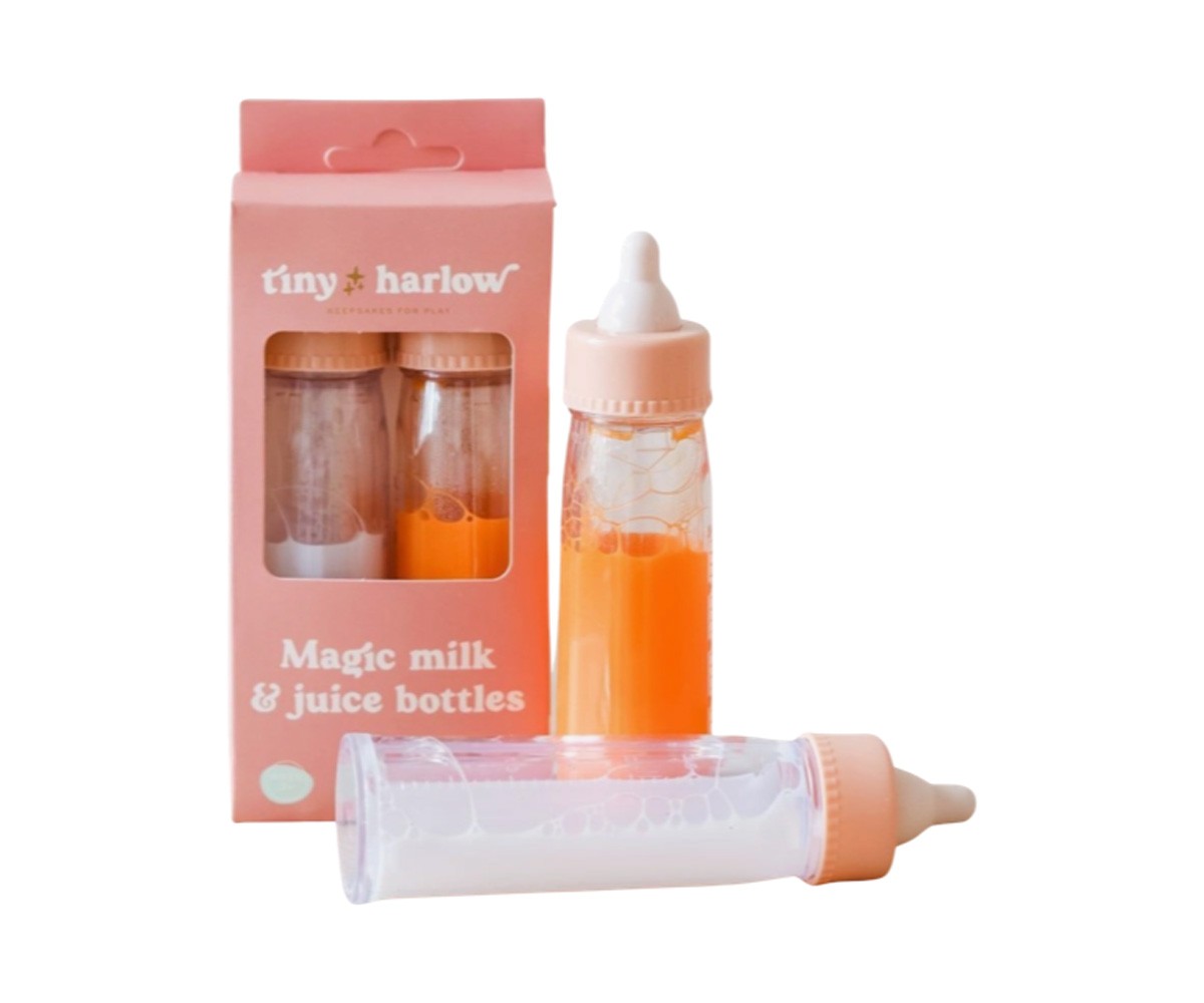 Duo de Biberons Magiques Lait et Jus de Fruits