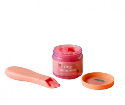 Set Pot et Cuillre Tiny Tummies Strawberry Custard