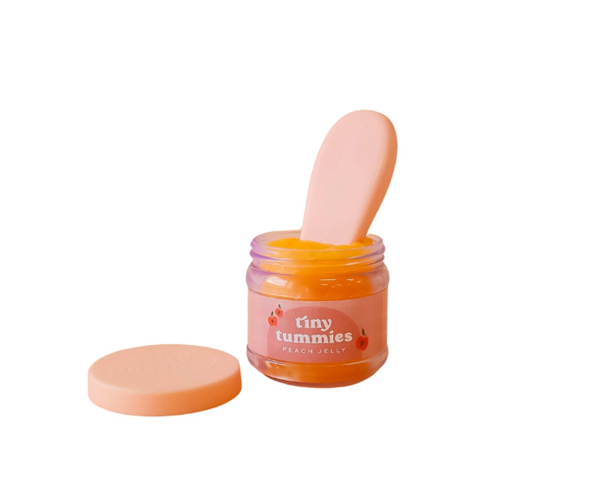 Set Pot et Cuillre Tiny Tummies Peach Jelly