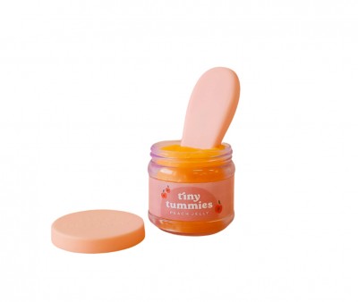 Set Pot et Cuillre Tiny Tummies Peach Jelly