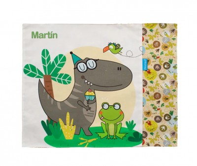 Serviette de Table Dinosaure Personnalisable