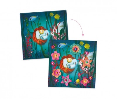 Papel criativo 3D Rock\'n Roses