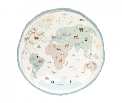 Sacco Play & Go Worldmap Colour