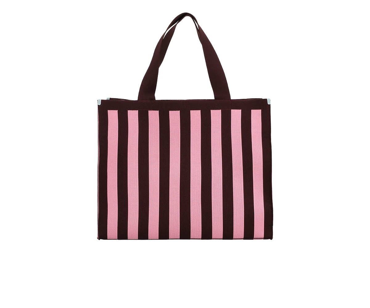 Bolsa de Compras Knitted Chocolate + Bubblegum