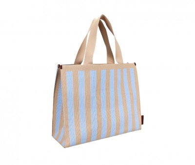 Bolsa de compras Knitted Marzipan + Sky