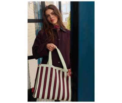 Bolsa de compras Knitted Mist + Fig