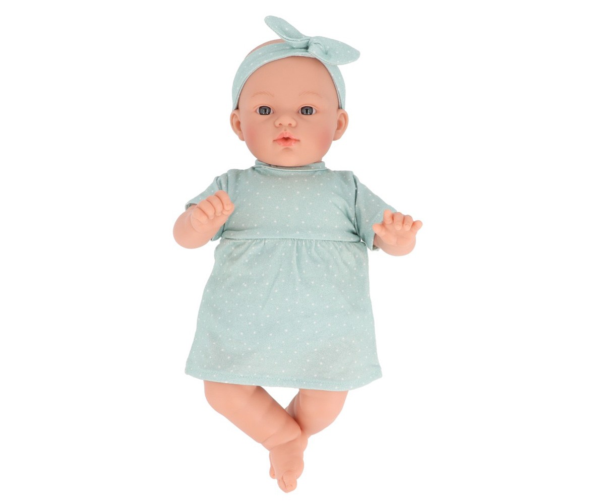 Mueco Helena con Vestido Sage Dots