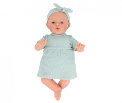 Mueco Helena con Vestido Sage Dots