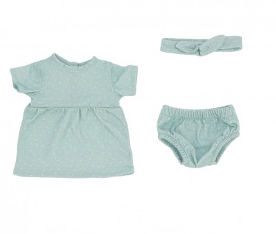 Conjunto para Mueco  Dots Sage