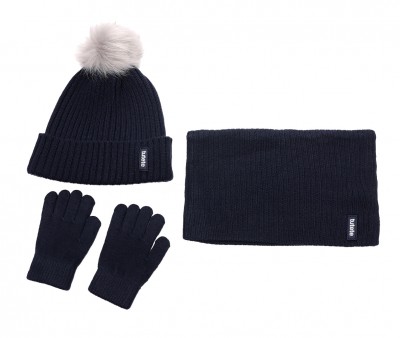 Conjunto de chapu, luvas de inverno + gola de pescoo Buff Magical Forest