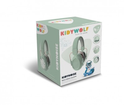 Auscultadores anti-rudo Kidynoise Green