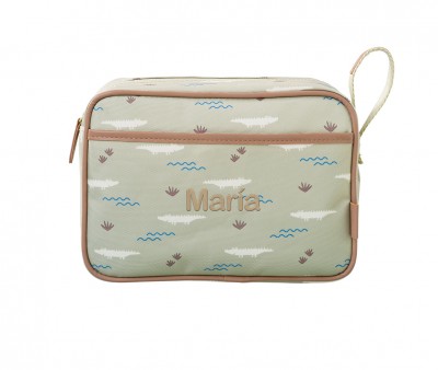 Neceser de Viaje Impermeable Cocodrilo Personalizable