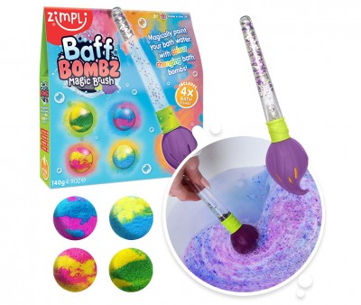 Pincel Mgico + 4 Bombas de Bao