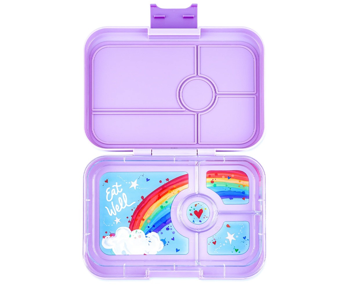 Yumbox Tapas Purple Rainbow 4 Spazi