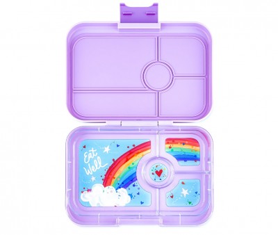 Yumbox Tapas Purple Rainbow 4 Spazi