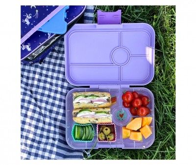 Yumbox Tapas Purple Rainbow 4 Spazi