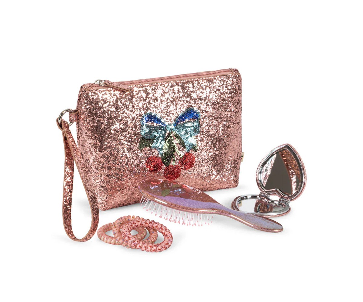 Necessaire Get Ready With Me Glitter Rose
