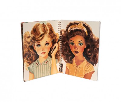 Livro de adesivos Glame Me Up 