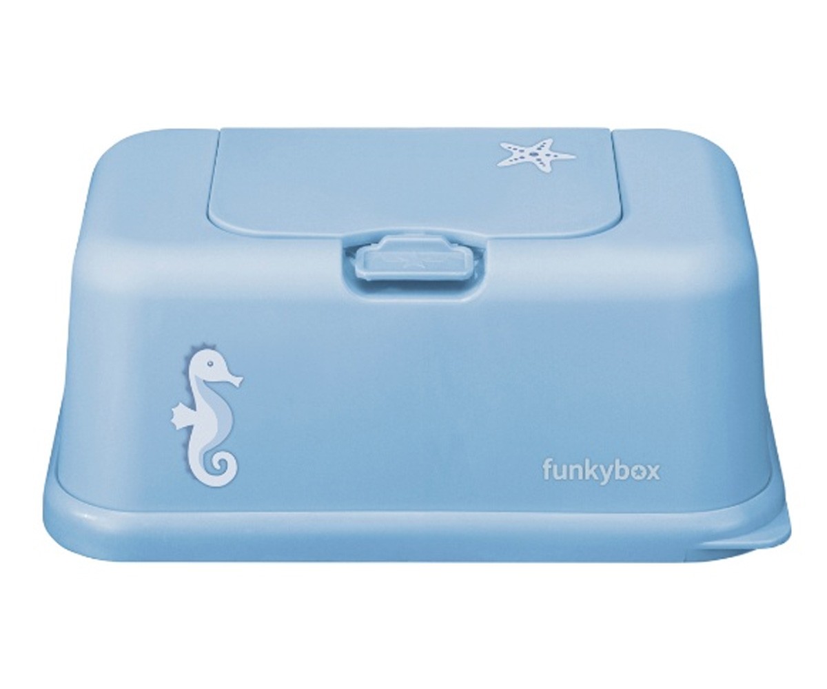 Caja Toallitas Funkybox Azul Caballito de Mar