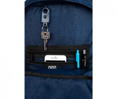 Zaino Scuola Rider RPET Blue