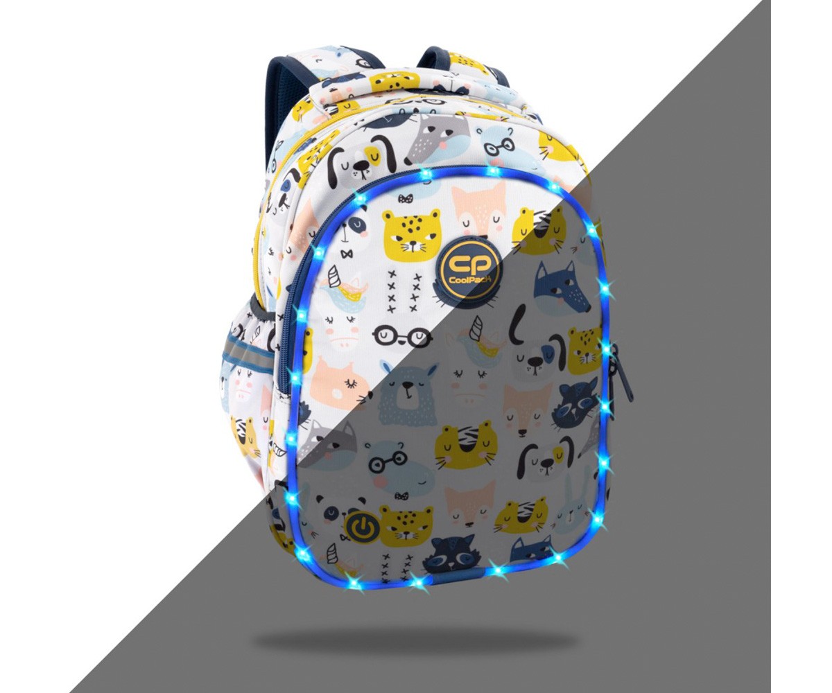 Zaino Scuola Jimmy Led Pucci