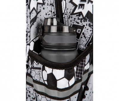 Zaino Scuola Jimmy Led Grey Ball