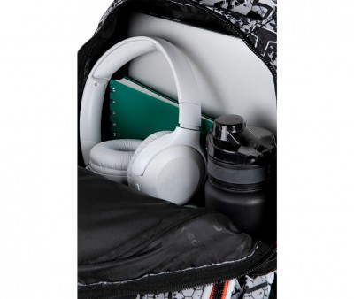Zaino Scuola Jimmy Led Grey Ball