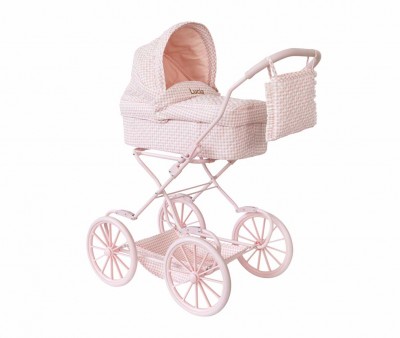 Carrozzina Bambole Vichy Personalizzabile