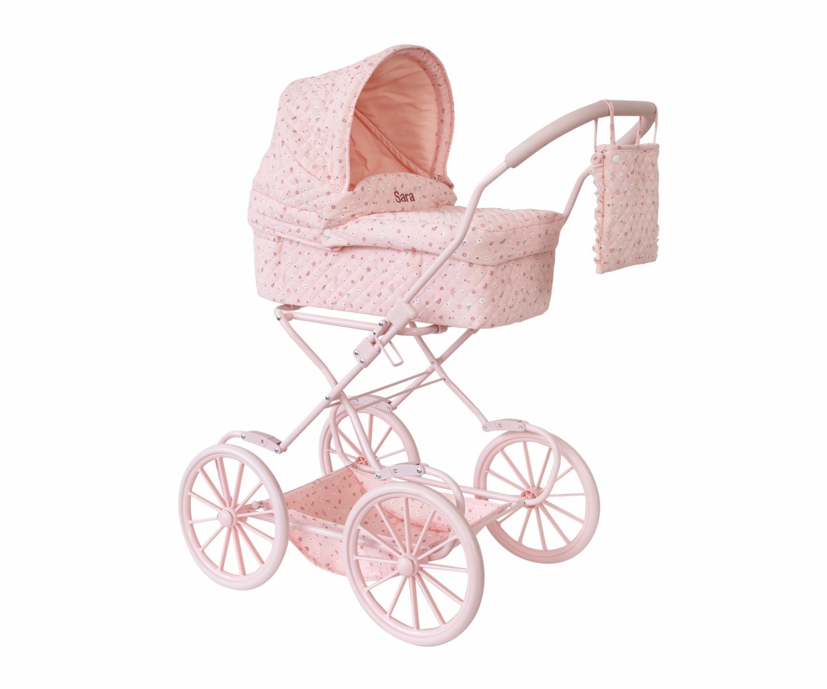 Carrozzina Bambole Flowers Personalizzabile