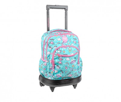 Zaino con Ruote Buzzer Pastel Space