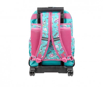 Zaino con Ruote Buzzer Pastel Space