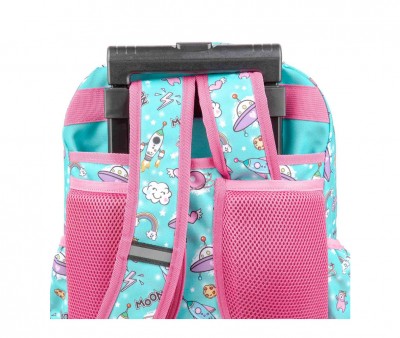 Zaino con Ruote Buzzer Pastel Space