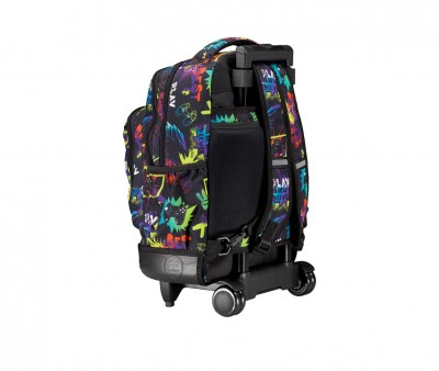 Zaino con Ruote Buzzer Neon Game