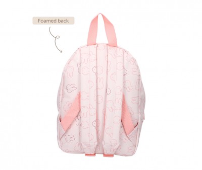 Mochila Miffy Full Of Fun Rosa Personalizable